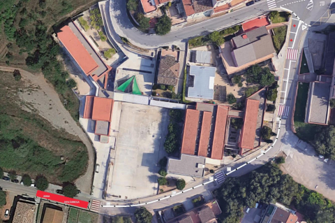 Plànol dels canvis al C/ Salvador Badia.