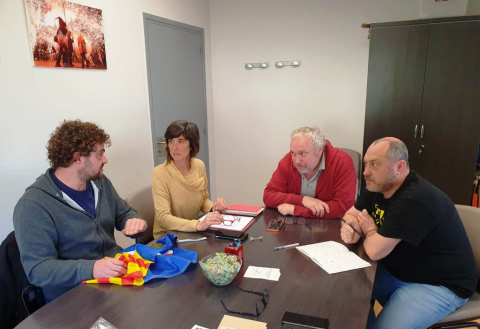 Presentació de la Colla Castellera de Vacarisses.