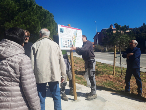 Plaça Amàlia Utset.