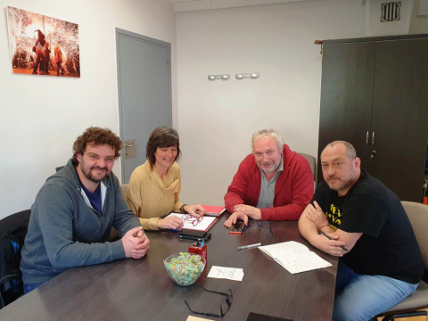Presentació de la Colla Castellera de Vacarisses.