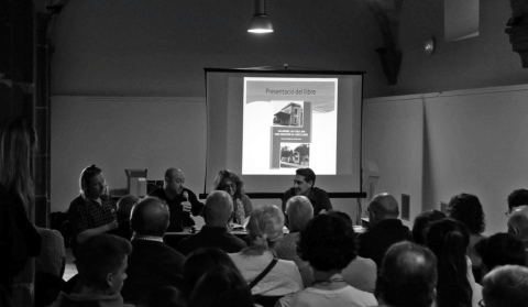 Presentació del llibre a la Sala dels Cups d'El Castell.