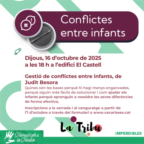 Formació per a les famílies (octubre)