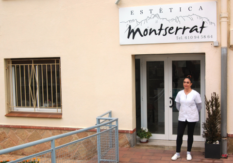 Accés a Estètica Montserrat.