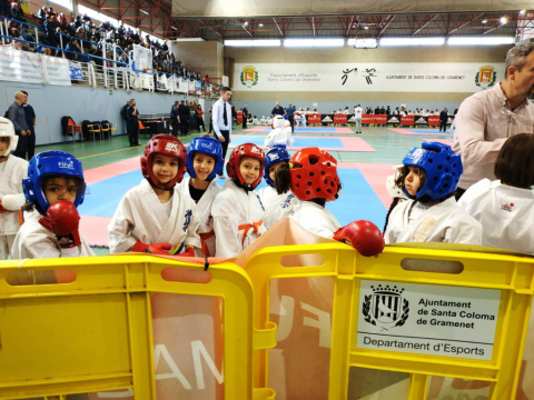 L’A.E. Karate Vacarisses, al campionat de Catalunya.