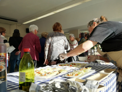 Tast d'alguns dels plats de les jornades.