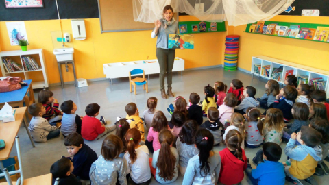 Els contes de la biblioteca, a la Font de l’Orpina i El Xic.