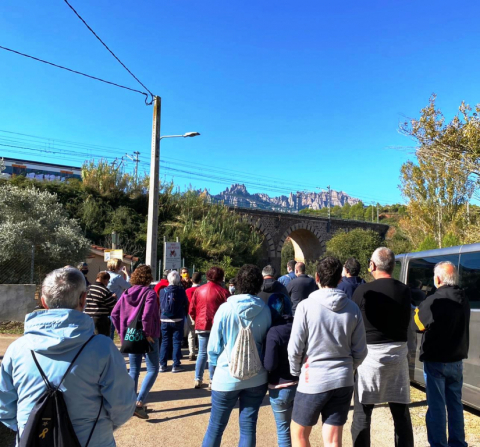 Ruta pel patrimoni ferroviari de Vacarisses.