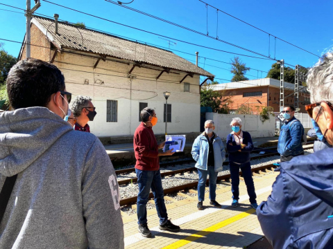 Ruta pel patrimoni ferroviari de Vacarisses.