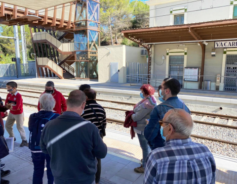 Ruta pel patrimoni ferroviari de Vacarisses.