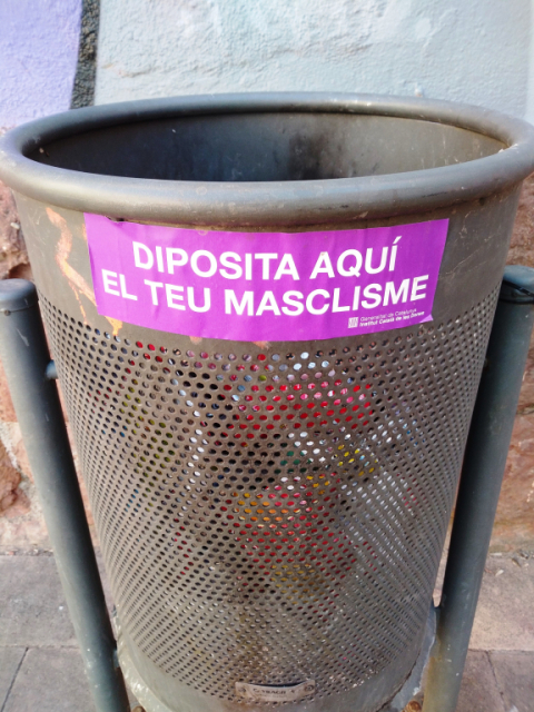 Llencem el masclisme a la paperera
