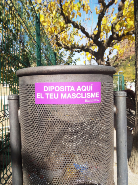Llencem el masclisme a la paperera