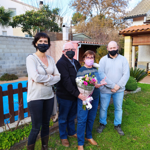 Homenatge a les parelles que fan 50 anys de casades
