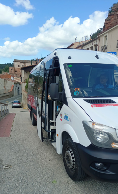 El nou bus a demanda de Vacarisses.