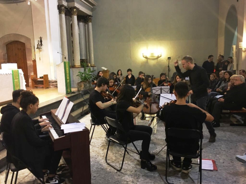 Concert de Santa Cecília a l'Església de Sant Pere.