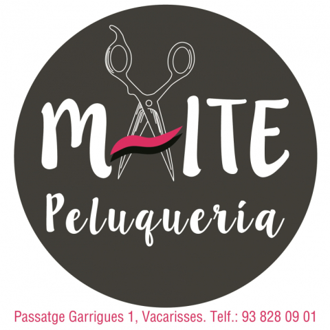 Logo Perruqueria Unisex Maite