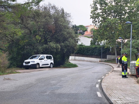 Obres Ctra. d'Olesa - C/ dels Horts