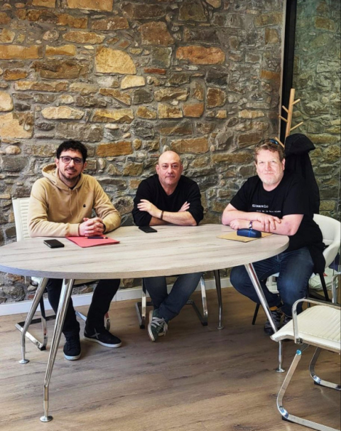 Reunió amb l’alcalde de Castellbell i el Vilar