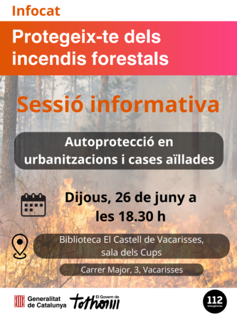 Autoprotecció en urbanitzacions i cases aïllades