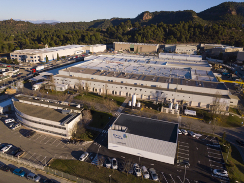 La fàbrica d'Hitachi a Vacarisses. Font: Hitachi