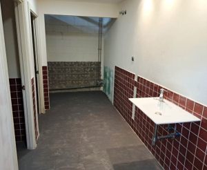 Comencen les obres dels vestidors al nou local de la brigada i magatzem municipal.