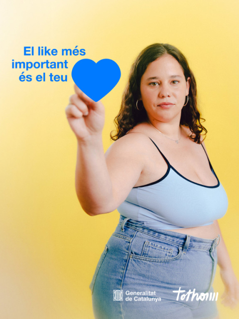 Campanya per sensibilitzar sobre la pressió estètica