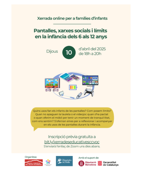 Xerrada per a famílies d’infants