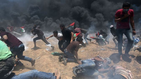 Matança a Gaza. Font: Reuters