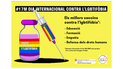 Dia internacional contra l'LGTBI-fòbia
