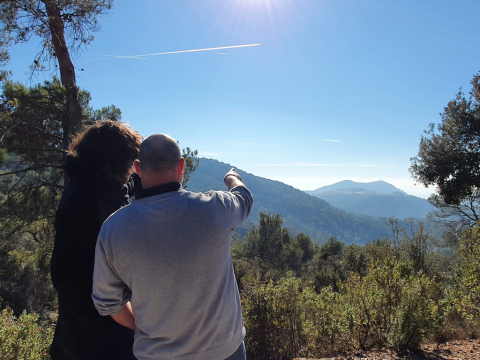 Visita de la consellera Jordà a Vacarisses.