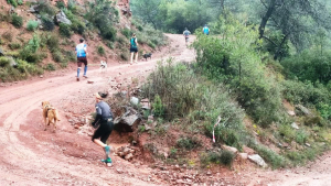 Un dels punts per on va passar la CaniVac Xtreme. Autoria: ADF Vacarisses