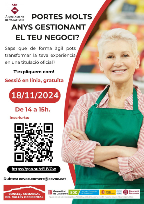 Sessió acreditació de competències professionals