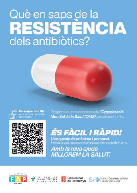 Enquesta al CAP sobre el bon ús dels antibiòtics