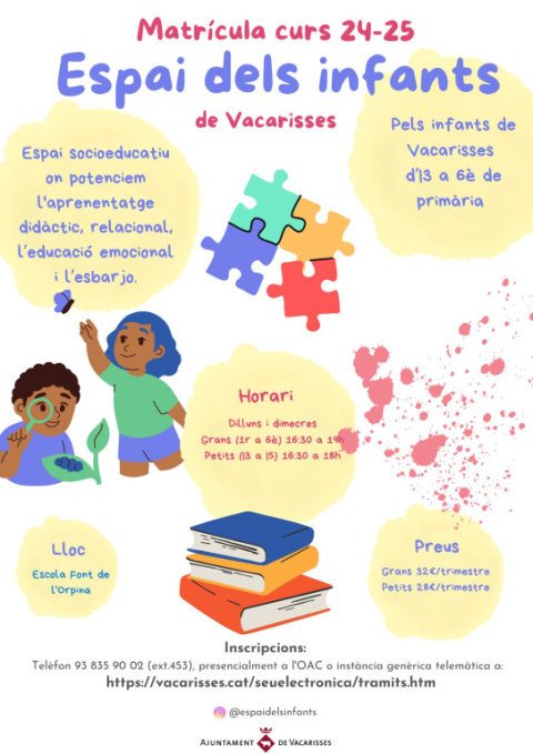 Espai dels Infants 2024-2025
