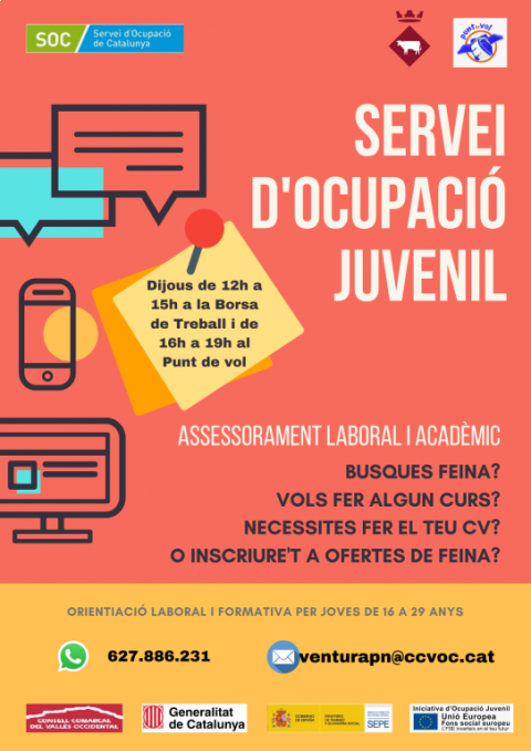 Orientació juvenil en formació i ocupació.