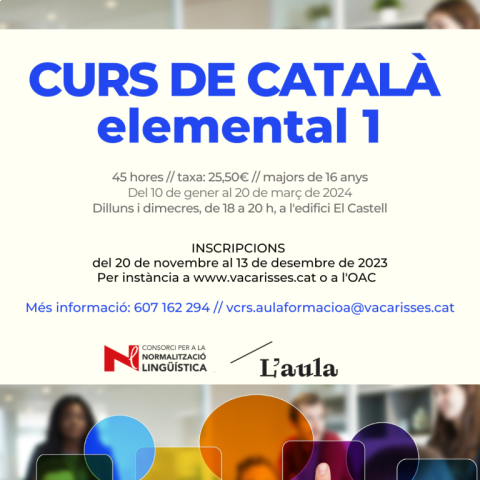 Curs de català Elemental 1