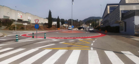 Prova pilot per reorganitzar l’avinguda Muriel Casals.