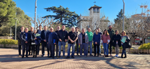 Vacarisses, a l’assemblea anual del Parc Rural del Montserrat. Font: Ajuntament d'Hostalets de Pierola