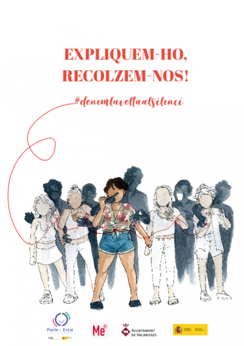 Dona la volta al silenci, una campanya de l’INS Vacarisses per combatre les violències masclistes i sexuals.