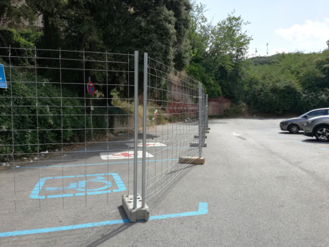Aparcament del CAP.