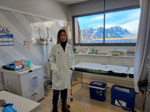 La directora de l’Equip d’Atenció Primària Montserrat, Alícia Prada Silva.