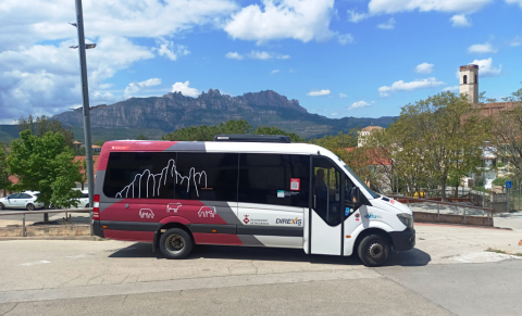 El nou bus a demanda de Vacarisses.