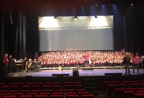 L'EMMV, a la cantata infantil.