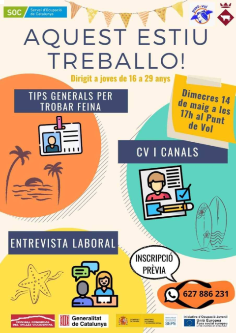 Formació “Aquest estiu treballo”