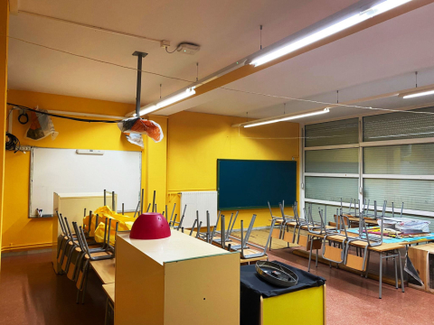Millores a l’escola Pau Casals.