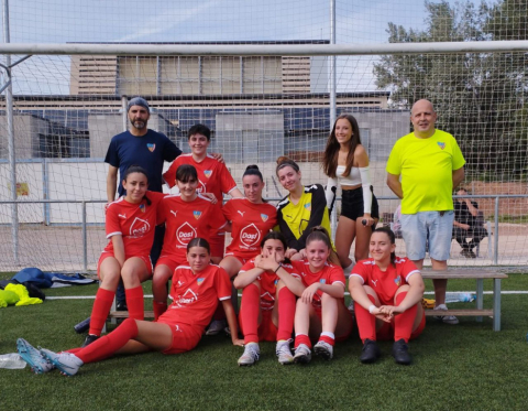 Equip juvenil femení del Futbol Club Vacarisses