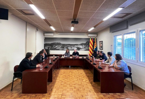 Reunió urgent amb la consellera de Territori.