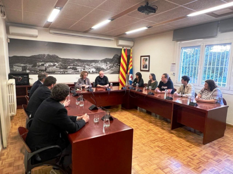 Reunió urgent amb la consellera de Territori.