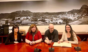 Reunió amb diputades de l’Àrea de Feminismes i Igualtat.