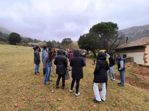 Visita a El Mimó amb equips tècnics del CREAF i l’ARC.