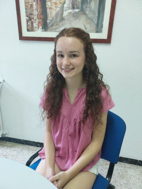 La Sara Serrano Poyatos, alumna de l’Institut de Vacarisses.
